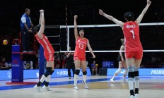 虎扑:世界女排联赛北京站揭幕 新一届中国女排首秀迎开门红